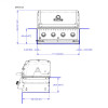 Гриль газовый для встраивания Broil King BARON 420 BI фото_5 