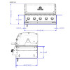 Гриль газовый для встраивания Broil King BARON 520 BI фото_3 