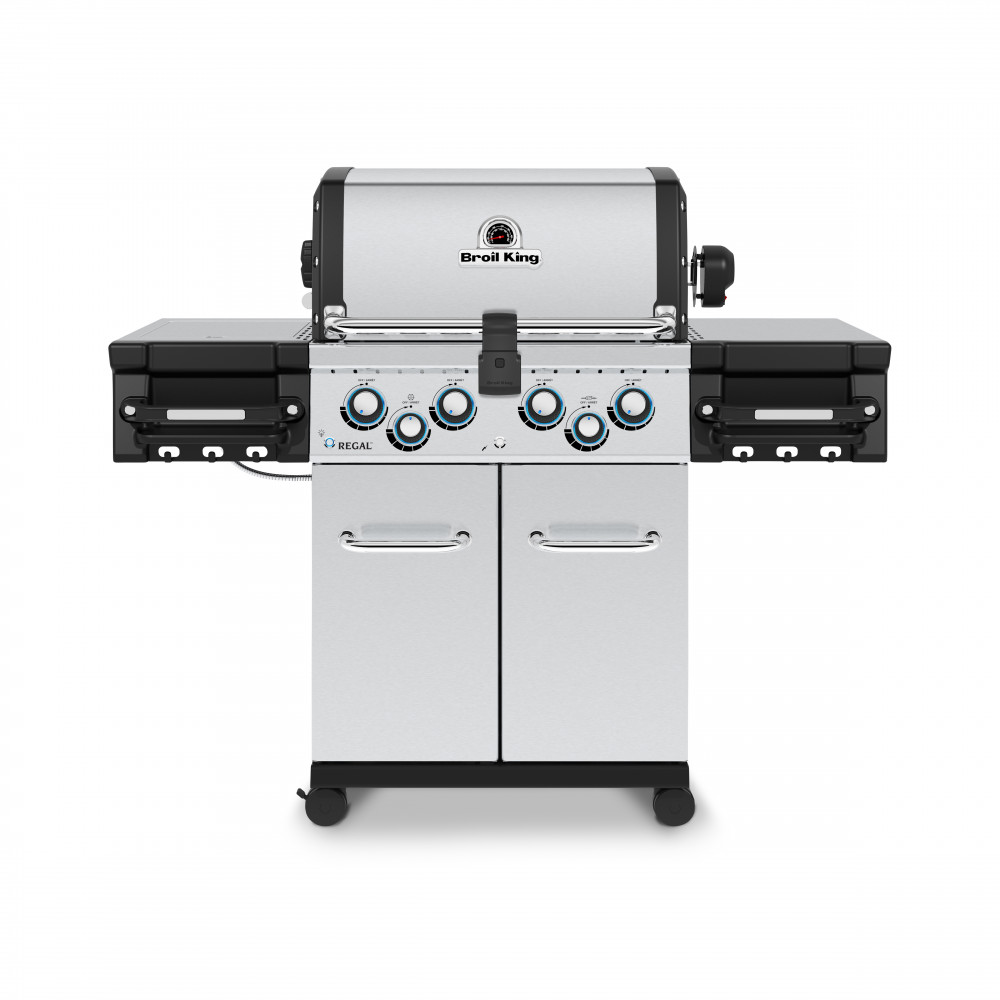 Газовый гриль Broil King REGAL S 490, нержавеющая сталь